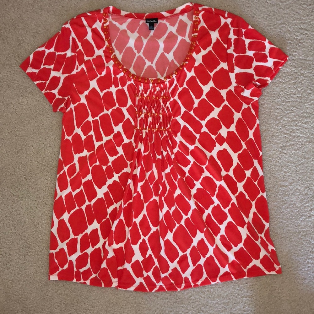 Rafaella Beaded Accent Top